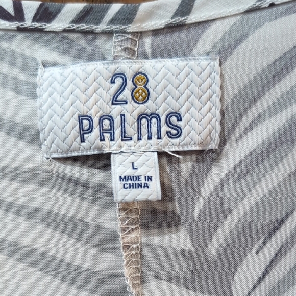 Tropical Leaf Print Dress - Picture 2 of 5